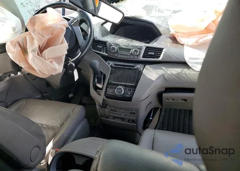 2017 Honda Odyssey Exl z USA, uszkodzony, nr VIN 5FNRL5H67HB019887